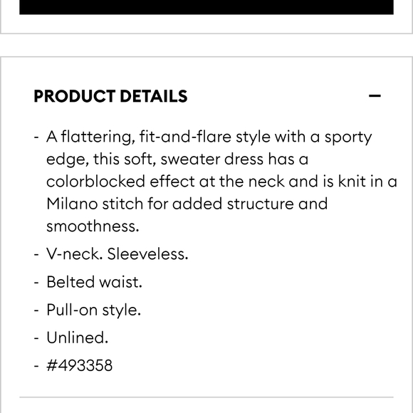 Banana Republic belted sweater dress - Picture 2 of 4